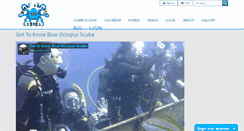 Desktop Screenshot of blueoctopusscuba.com